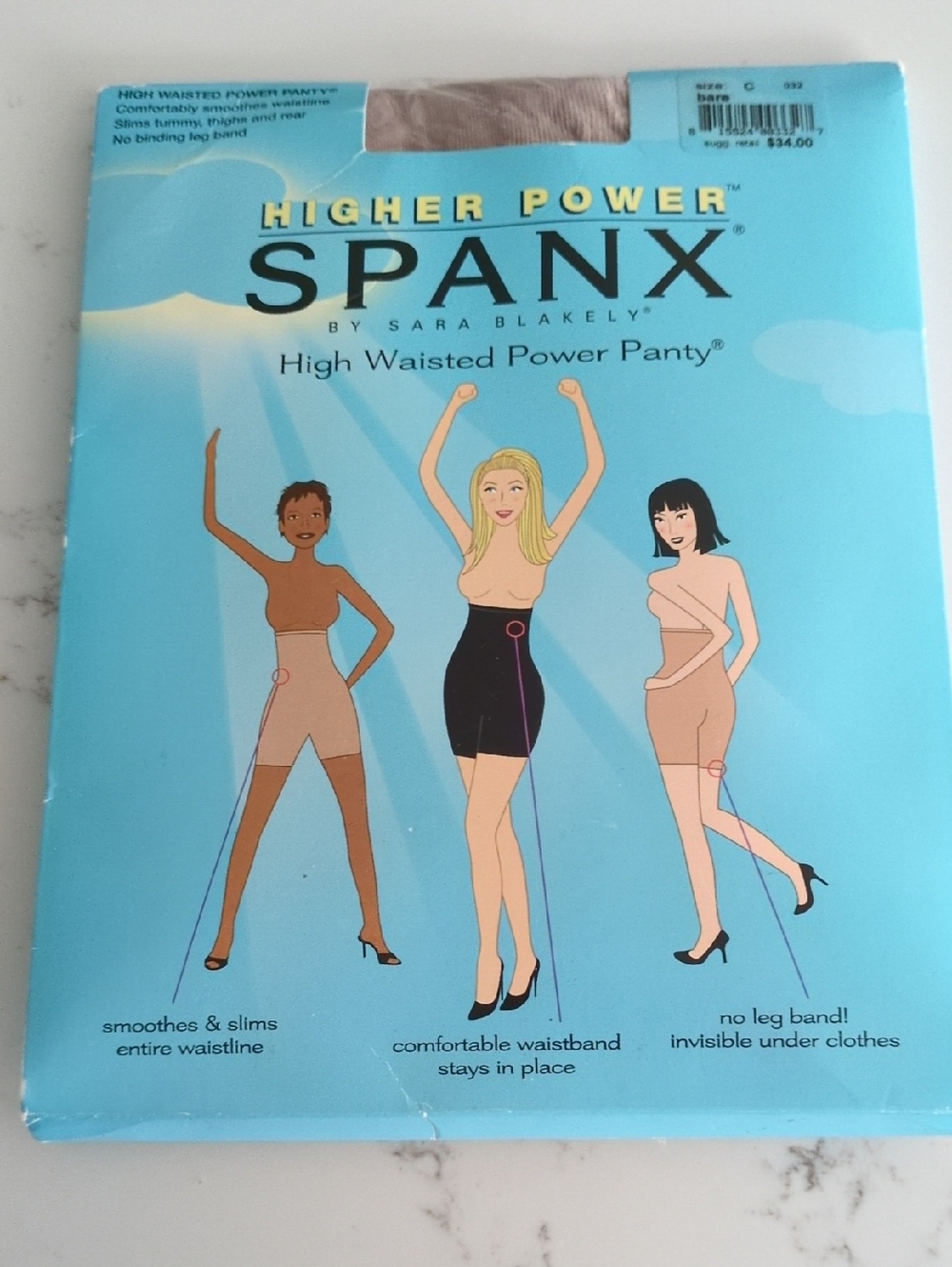 SPANX Higher Power High Waisted Power Panty - Nude Packaging